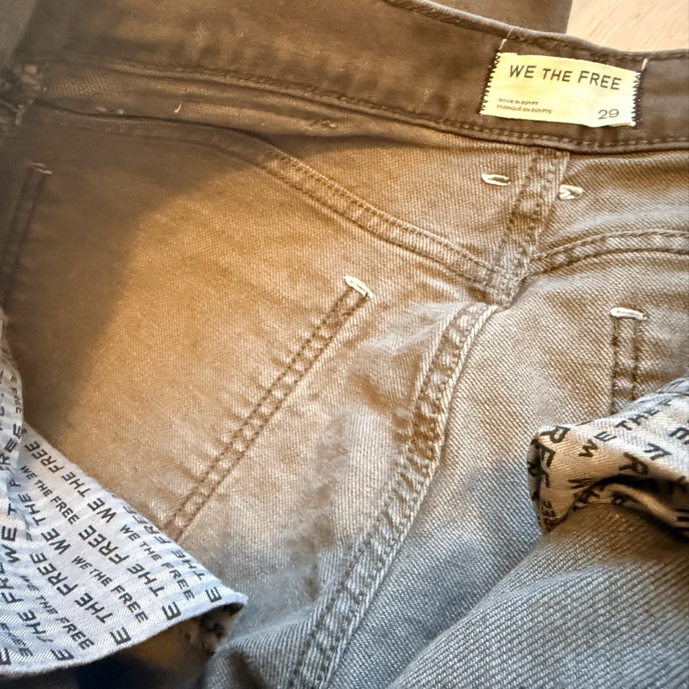 We The Free Risk Taker Straight Pant In Workwear (brown hue) - Picture 10 of 16